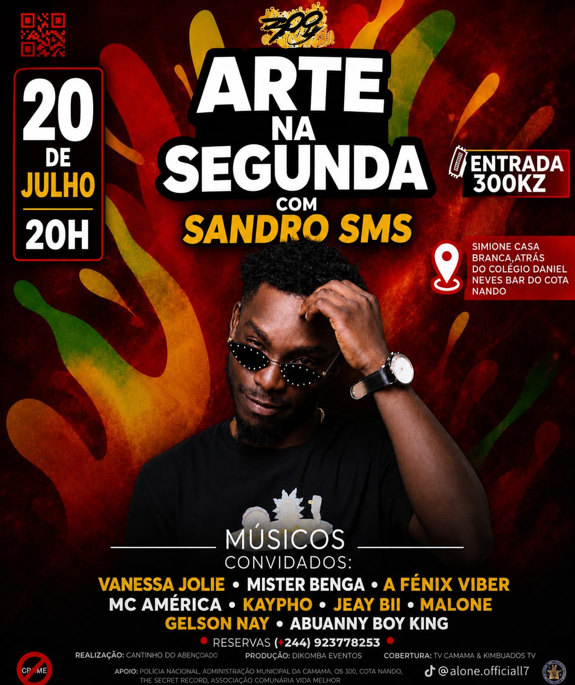 Arte Na Segunda Com Sandro SMS